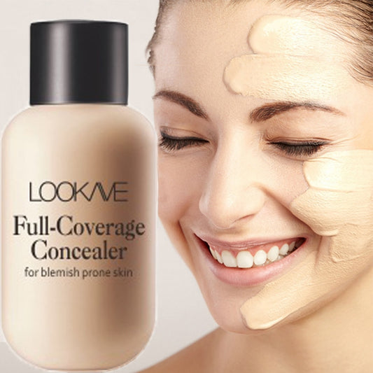 Liquid Concealer Foundation Cream Matte Full Coverage Acne Marks Dark Circles Face Makeup Long Lasting Brighten Face Cosmetics