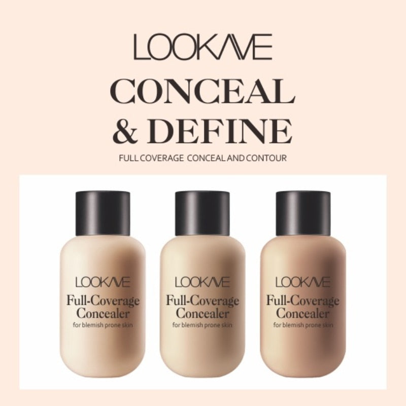 Liquid Concealer Foundation Cream Matte Full Coverage Acne Marks Dark Circles Face Makeup Long Lasting Brighten Face Cosmetics