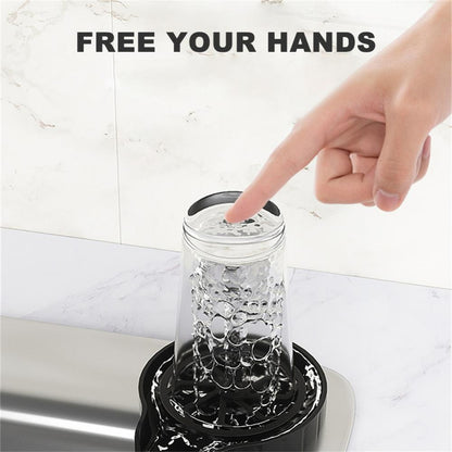 Baby Bottle Washer Efficient Automatic Wash Cup High Pressure For Coffee Bar Cup Washer Sink Accessories Glass Rinser