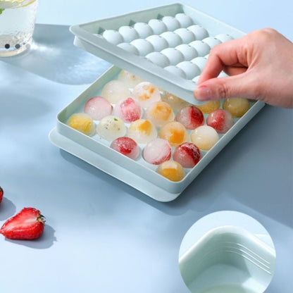 33 Ice Boll Hockey PP Mold Frozen Whiskey Ball Popsicle Ice Cube Tray Box Lollipop Making Gifts Kitchen Tools Accessories